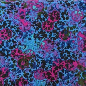 Vintage 1960s Jewel Color Decorator Upholstery Abstract PINWHEEL EVERFAST FABRIC